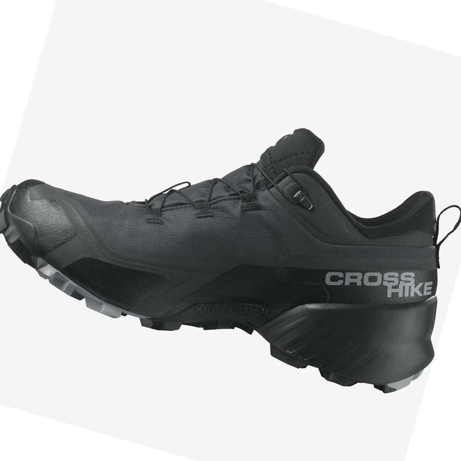 Tenis Senderismo Salomon CROSS HIKE GORE-TEX Hombre Negros | MX 3609LIS